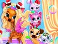 Pets Grooming Bubble Party 