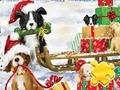 Jigsaw Puzzle: Christmas Dogs 