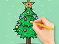 Coloring Book: Christmas Tree 