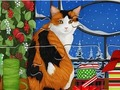 Jigsaw Puzzle: Christmas Cat 
