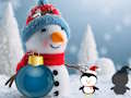 Christmas Snowman Garden Escape 