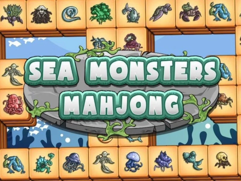 Sea Monsters Mahjong 