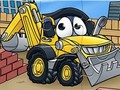 Jigsaw Puzzle: Excavator Building 