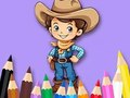 Coloring Book: Cowboy 
