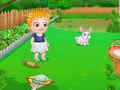 Baby Hazel Kite Flying 