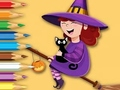 Coloring Book: Trainee Witch 