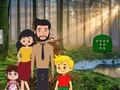 Family Escape From Forest 