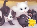 Jigsaw Puzzle: Playing Cats 