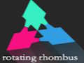 Rotating rhombus 