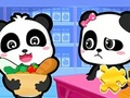 Jigsaw Puzzle: Baby Panda Supermarket 
