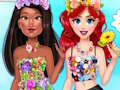 Princess Flower Fashion Look 