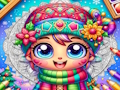 Christmas Mandala Coloring Book 