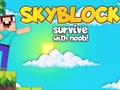 Skyblock Survive With Noob! 