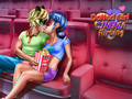 Dotted Girl Cinema Flirting 