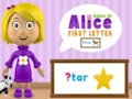 World of Alice First Letter 