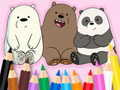 Coloring Book: We Three Bears 