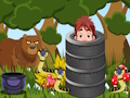 Boy Escape from Snake 