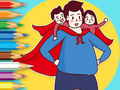 Coloring Book: Father's Day 