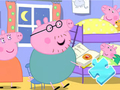 Jigsaw Puzzle: Peppa Sleeping Story 