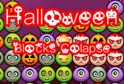 Halloween Block Collapse 