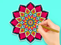 Coloring Book: Mazy Flower 