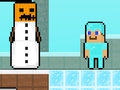 Noob vs Pro Snowman 