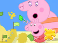 Jigsaw Puzzle: Peppa Pig Making Sand 