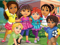 Jigsaw Puzzle: Dora Into City 