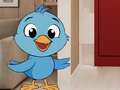 Blue Bird Escaped House