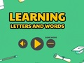 Learning Letters And Words