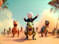 Stickman: Dinosaur arena