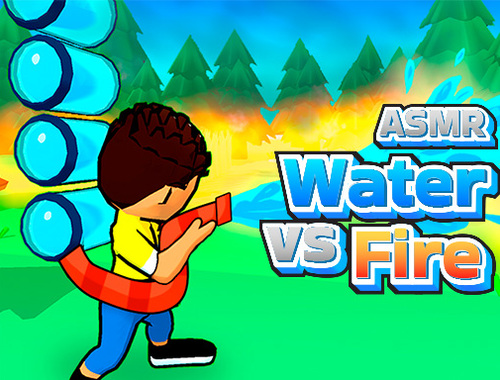 ASMR Water vs Fire