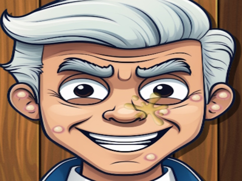 Cartoon Pimple Pop