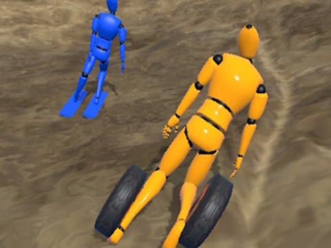 Ragdoll Racing: Extreme Downhill
