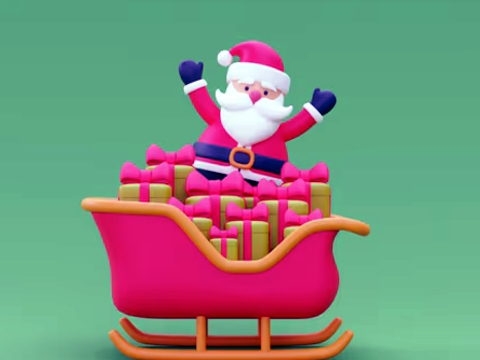 Christmas Sledge Rider 3D
