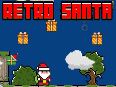 Retro Santa