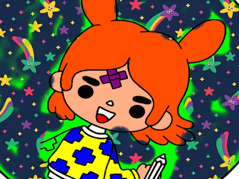 Toca Life Coloring Book