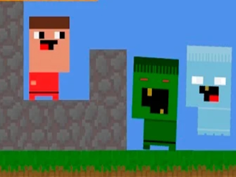 Nubiks build a defense vs zombies