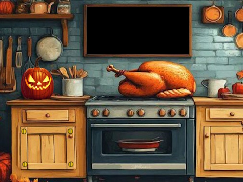 Thanksgiving Cage Break
