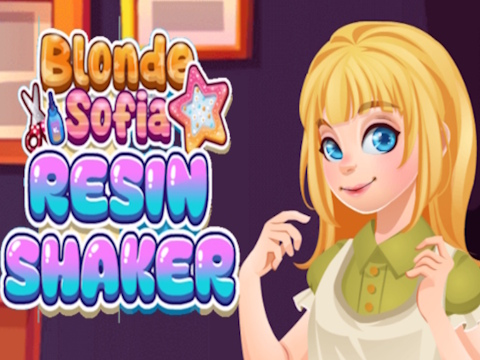 Blonde Sofia Resin Shaker