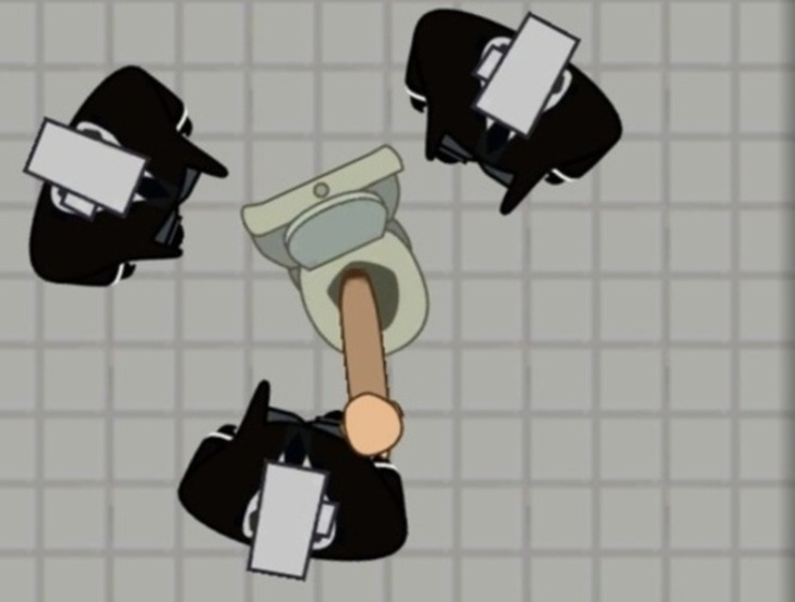100 Cameramans vs 100 Toilets