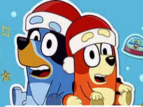 Bluey Christmas Jigsaw