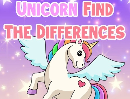Unicorn Find The Differences
