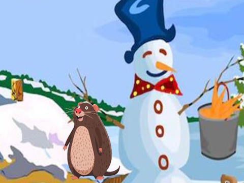 Couple Escape from Snowy Land