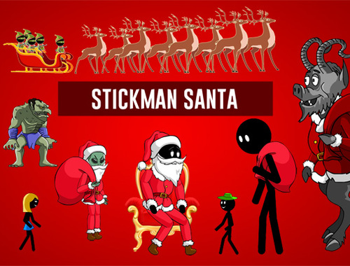 Stickman Santa