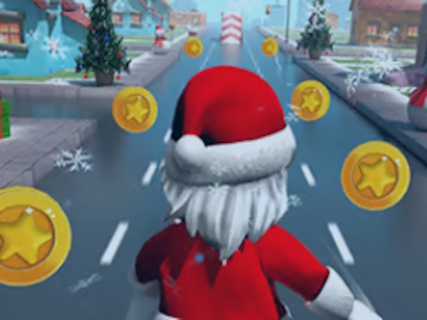 Santa Roblox Running