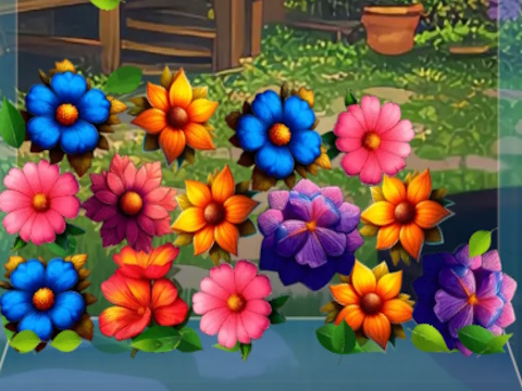 Flowers Merge 2048