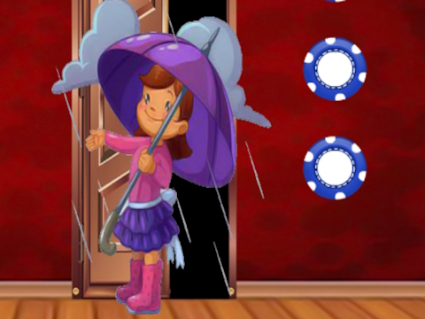 Escape Rainy Day Girl