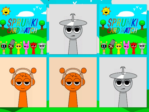 Sprunki Card Match