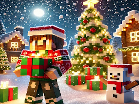 Minecraft Christmas Jigsaw